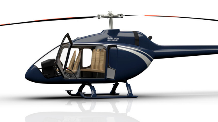 THE BRAND NEW BELL 505 IN OUR HANGAR